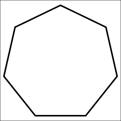 Comment se nomme ce polygone à 7 côtés ?
