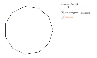 Comment se nomme ce polygone &agrave; 11 c&ocirc;t&eacute;s ?