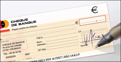Quelles informations doivent figurer sur un chèque ?
