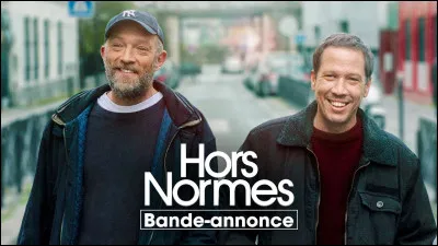 Qui accompagne Vincent Cassel dans le film "Hors normes", traitant du sujet du quiz ?