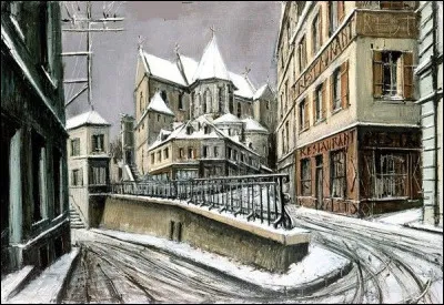 Qu a peint "L'Église de Saint-Cloud ?