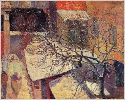 Qui a peint "Paris sous la neige" ?