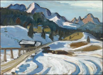 Qui a immortalisé "L'hiver à Elmau ?