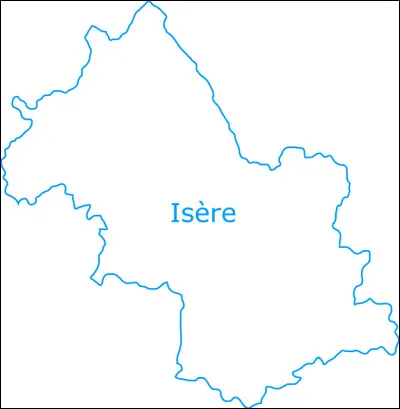 Lequel de ces départements n'est pas limitrophe de celui de l'Isère ?