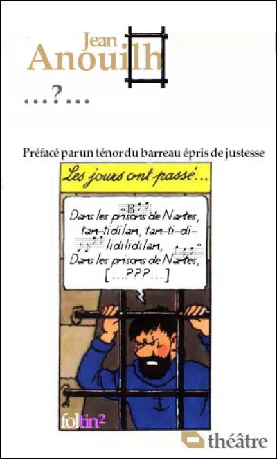 Et nous terminerons par un titre en forme de lamento... [Complétez ce refrain !]