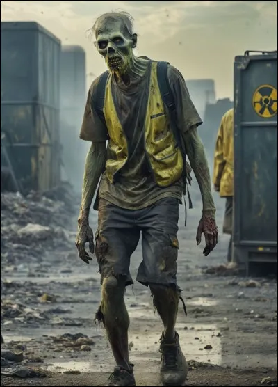 Tu es finalement all&eacute; voir et &agrave; la fen&ecirc;tre tu vois une femme en train de courir et crier ; derri&egrave;re elle, un zombie est en train de la poursuivre. Quelle est ta r&eacute;action ?