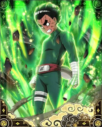 Ensuite, voici Rock Lee du manga "Naruto". Lequel de ces personnages na-t-il jamais battu ?