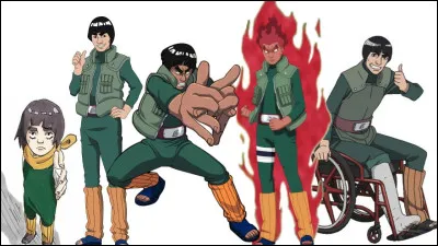 Et voilà mon personnage de manga préféré, Gaï Maito de "Naruto" ! Lequel de ces personnages na-t-il jamais battu ?