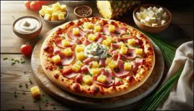 Cuisine - Quel nom donne-t-on &agrave; cette pizza sucr&eacute;e-sal&eacute;e ?