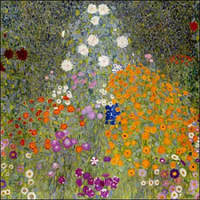 "Jardin en fleurs" est une peinture de Vincent van Gogh.