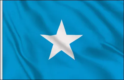 C'est le drapeau de la Somalie.