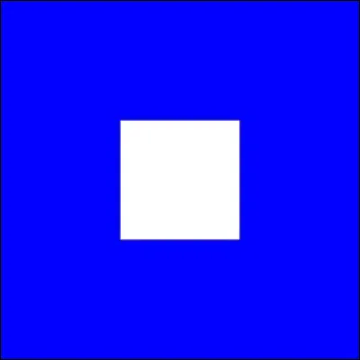 Que signifie ce pavillon bleu blanc en navigation maritime ?