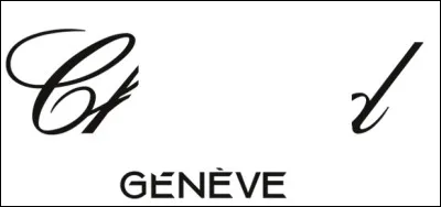 Quelle est cette marque suisse de joaillerie et d'horlogerie de luxe ?