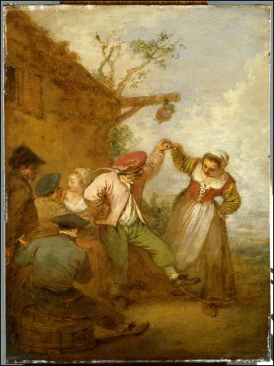 Quel est le peintre né à la fin du XVIIe siècle à Valenciennes, où le musée des Beaux-Arts conserve quatre toiles, dont "la vraie gaité" ?