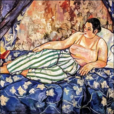 Quelle peintre, auteure de "La Chambre bleue", est la mère de Maurice Utrillo ?