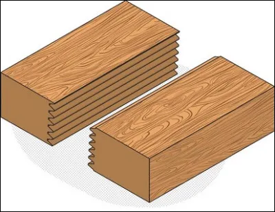 Quelle est cette technique d'assemblage très utilisée pour les panneaux de bois plein ?