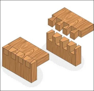 Celui-ci est aussi très utilisé pour réaliser des tiroirs par exemple. C'est...