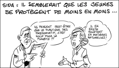 L'association Act Up a recouvert ... de Paris d'un géant préservatif rose.