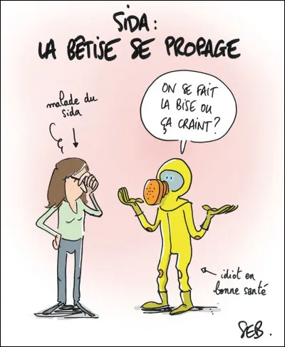 Quelle femme célèbre a embrassé un homme séropositif à la télévision en 1994 ?