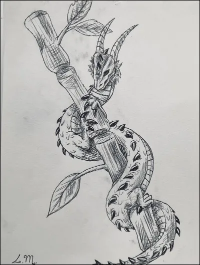 Les dragons ont des écailles.