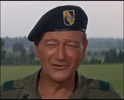 Quel est ce film réalisé en 1968 dans lequel joue John Wayne et dont l'action se déroule durant la guerre du Vietnam ?