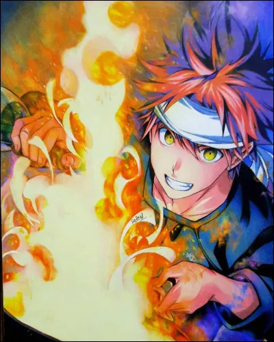 Quel est le tout premier plat qu'il prépare dans l'anime ?
(et le manga)