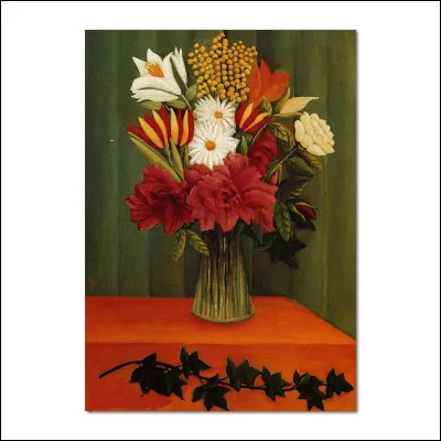 Qui a représenté ce bouquet de fleurs ?