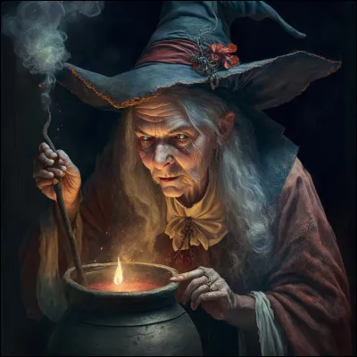 Il y a des sorciers.