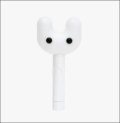 Et enfin, à quel groupe appartient ce lightstick assez... original ?