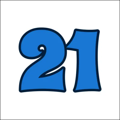 Comment s'écrit "21" en chiffres romains ?