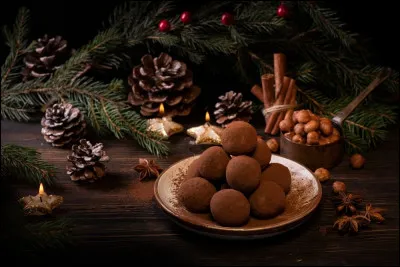 Confiserie incontournable de Noël, la truffe au chocolat ! Quel ingrédient n'entre pas dans sa composition ?