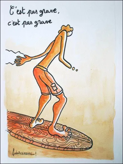 Quel est le nom donn&eacute; &agrave; un &eacute;cart de conduite sans gravit&eacute; ?