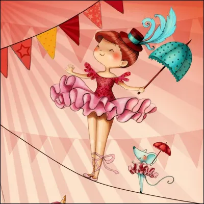 Quel est le nom donn&eacute; &agrave; une femme qui travaille dans un cirque ?