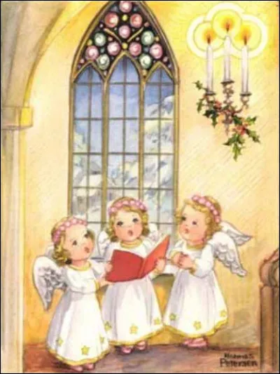 Mais Mamy garde le moral ! Pour honorer cette nuit de Noël, elle entonne tout de même un chant de circonstance !