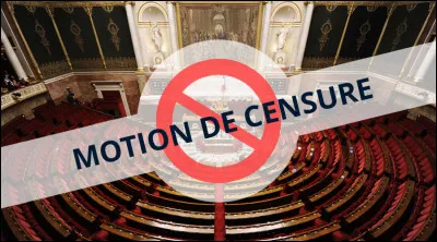 Si une motion de censure, faisant suite à une utilisation dans les normes du 49.3 et déposée valablement, est votée dans les 48 heures après son dépôt et que la majorité relative la vote, que se passe-t-il ?