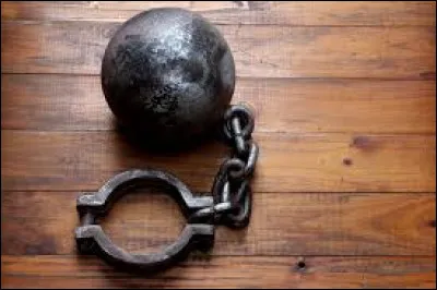 Qui portait autrefois ce boulet ?