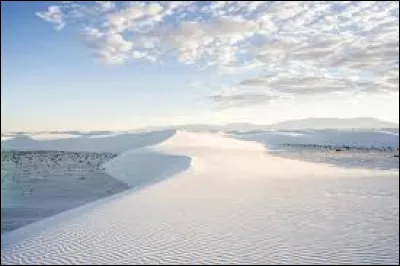 Dans quel État peut-on admirer le White Sands ?