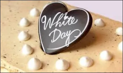 Dans quel pays est apparu le "White Day" ?