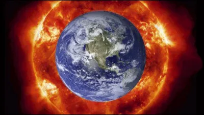 La distance qui sépare la Terre et le Soleil est de 12 950 000 km.