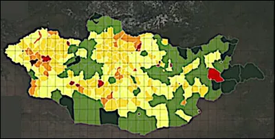Même carte du pays treize ans plus tard (août 2023) et question identique à la précédente. Alors ?