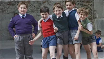 Quel petit garçon est l'ami d'Alceste, Eudes, Rufus et Geoffroy ?