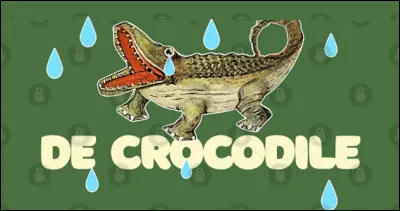 Que dit-on d'un individu qui fait semblant de pleurer pour émouvoir et tromper ?