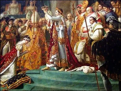 Quel pape assiste au sacre de l'empereur des Français, Napoléon ?
