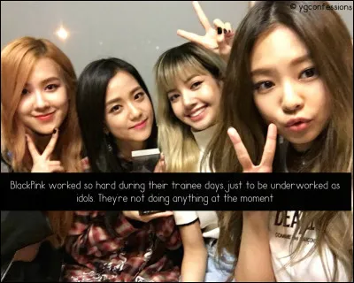 Qui a été la première à se trouver en formation (trainee = stagiaire) ?