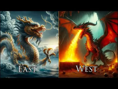 Quelle est la différence entre un dragon occidental et un dragon oriental ?