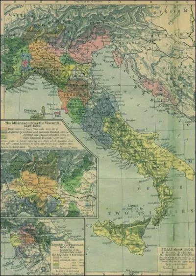 Quelle ville constitua avec Venise et Florence la Ligue de Lodi ?