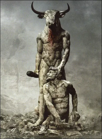 Ce monstre crétois, enfermé dans un labyrinthe obscur, recevait régulièrement sept athéniens et sept athéniennes comme tribut pour les dévorer. Qui est-il ?