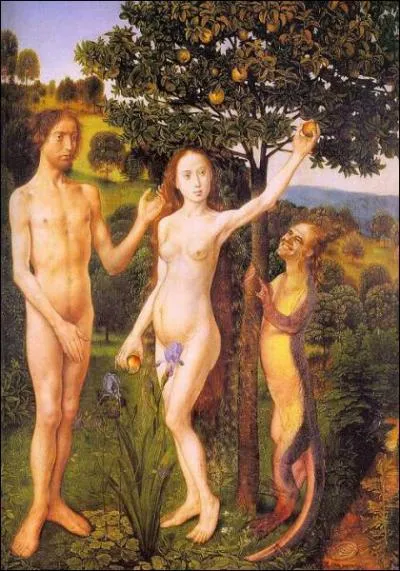 Dans quel jardin sont installs Adam et Eve ?