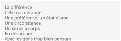 Musique : Qui a chanté : "Sans jamais parler sans jamais crier Ils s'aiment en silence Sans jamais mentir, ni se retourner Ils se font confiance Si vous saviez comme ils se foutent De nos injures Ils préfèrent l'amour, surtout le vrai A nos murmures" ?