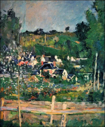 Qui a peint "Vue d'Auvers-sur-Oise, la barrière" ?